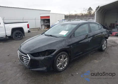 2018 Hyundai Elantra Sel from USA, damaged, VIN 5NPD84LF2JH365656